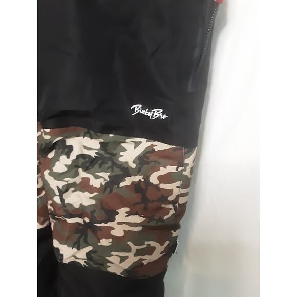 Binky Bro x Quiksilver Powder Club Kids Snow Suit Camo Size 10/M - Picture 4 of 10